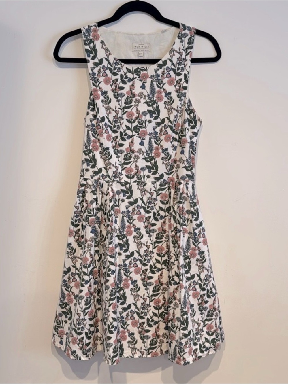 Jack Wills Sleeveless Midi Dress